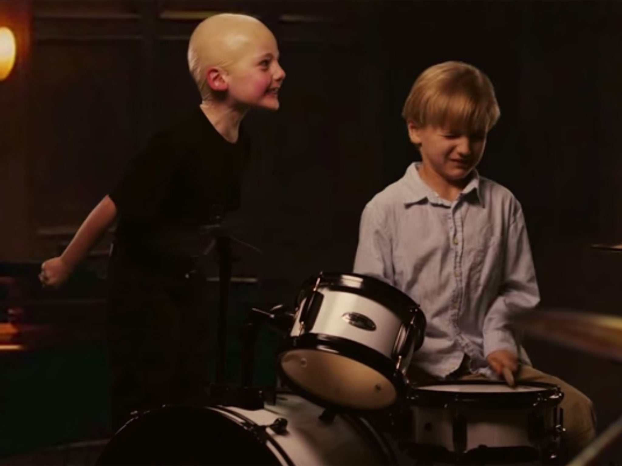 Kids play JK Simmons and Miles Teller in a Whiplash parody