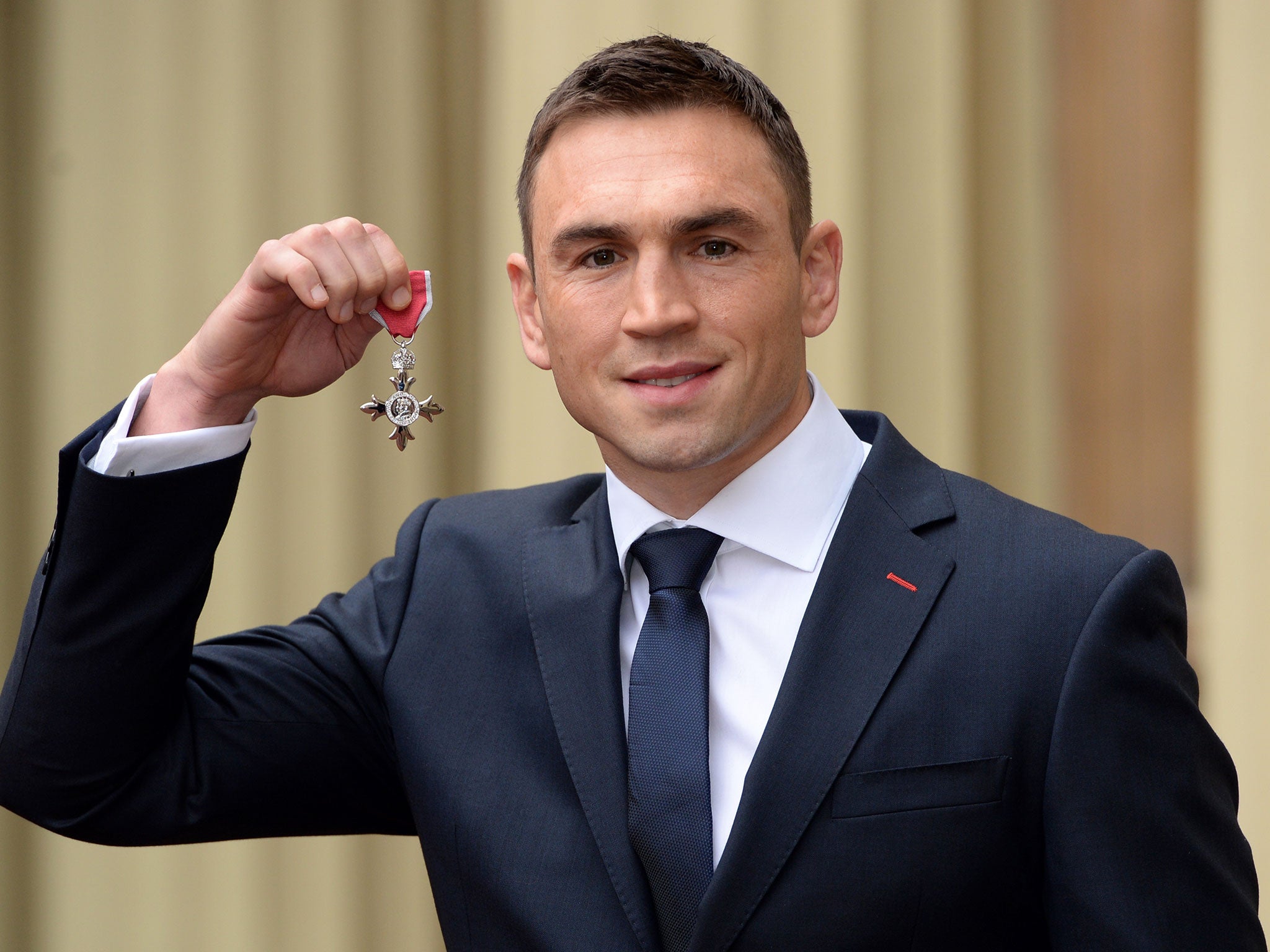 Sinfield was awarded an MBE last year