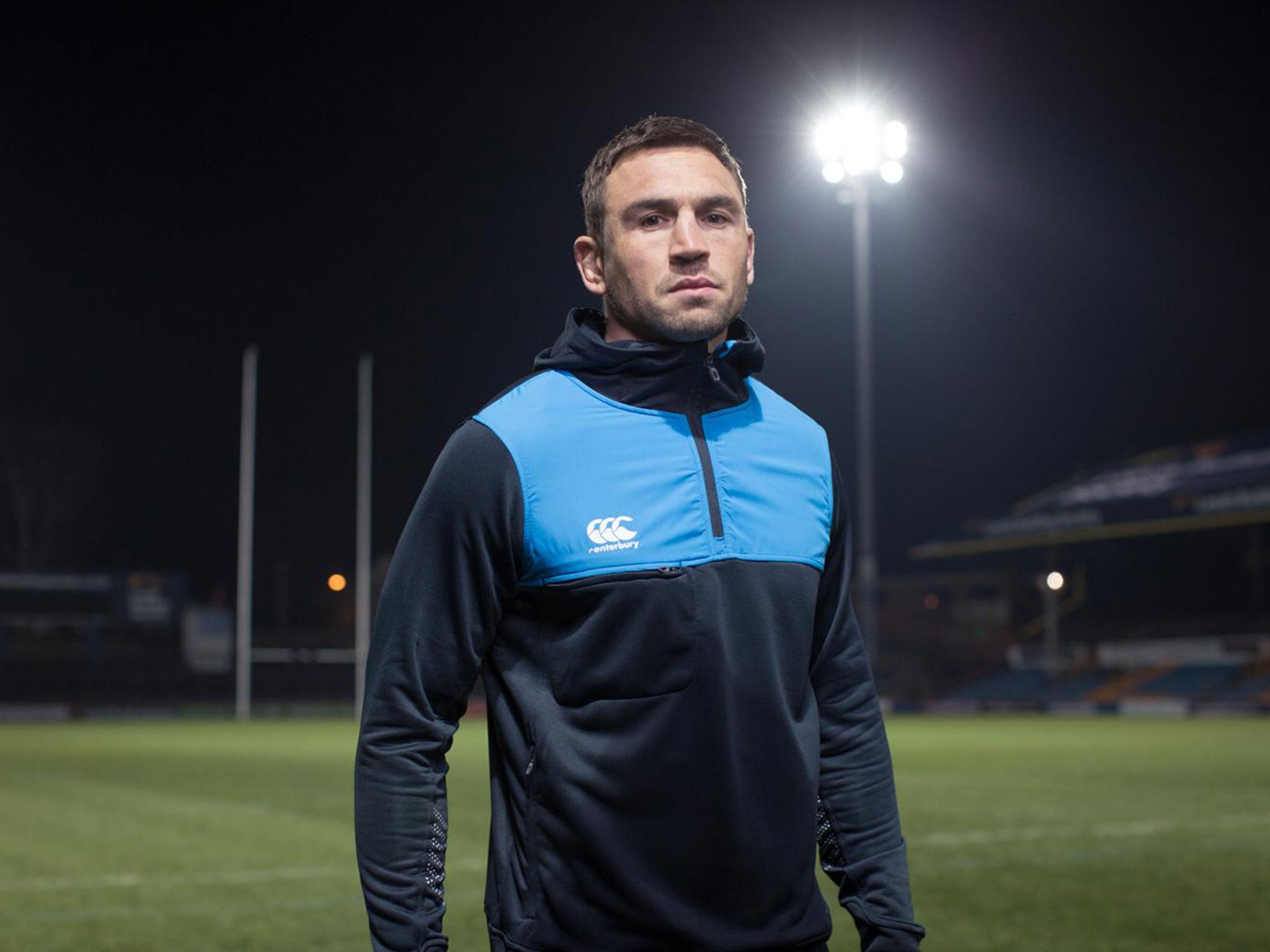 Kevin Sinfield is an ambassador for Canterbury