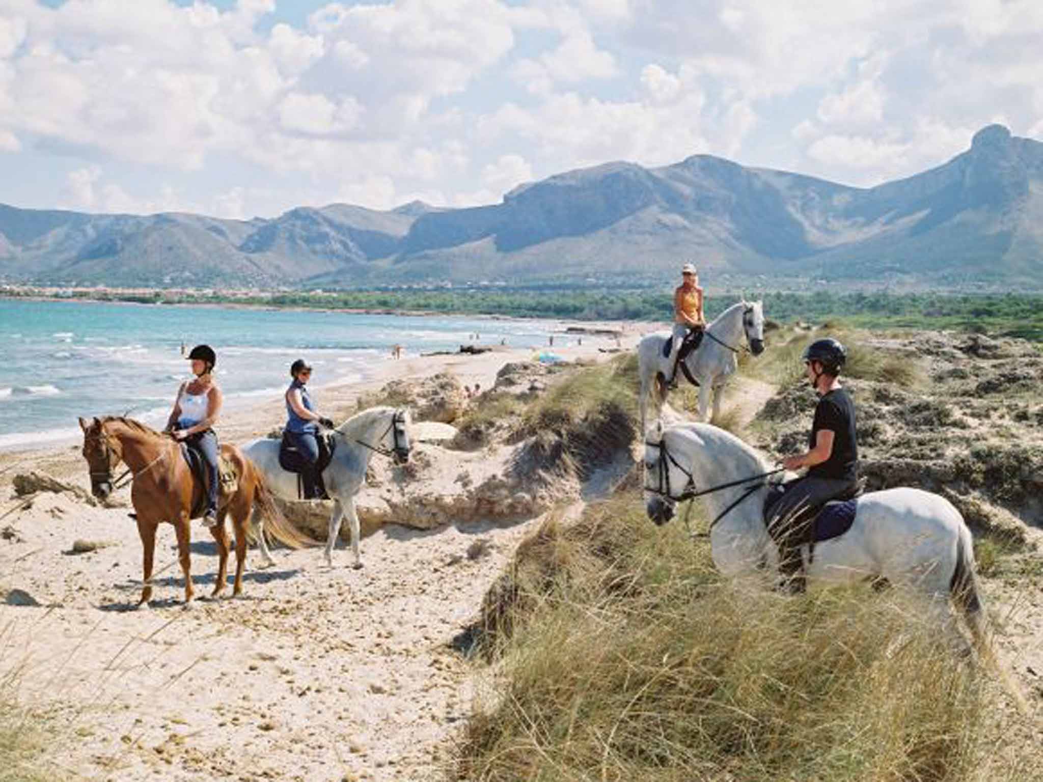 Hoof-prints in the sand: a coastal ride in Mallorca