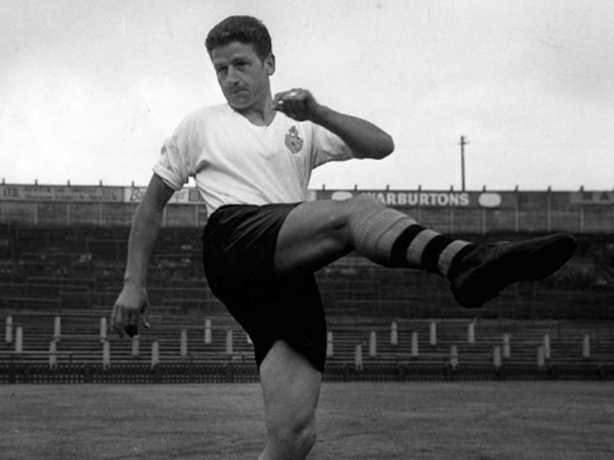 Hartle in 1963: he was described as one of the finest full-backs not to win a full cap