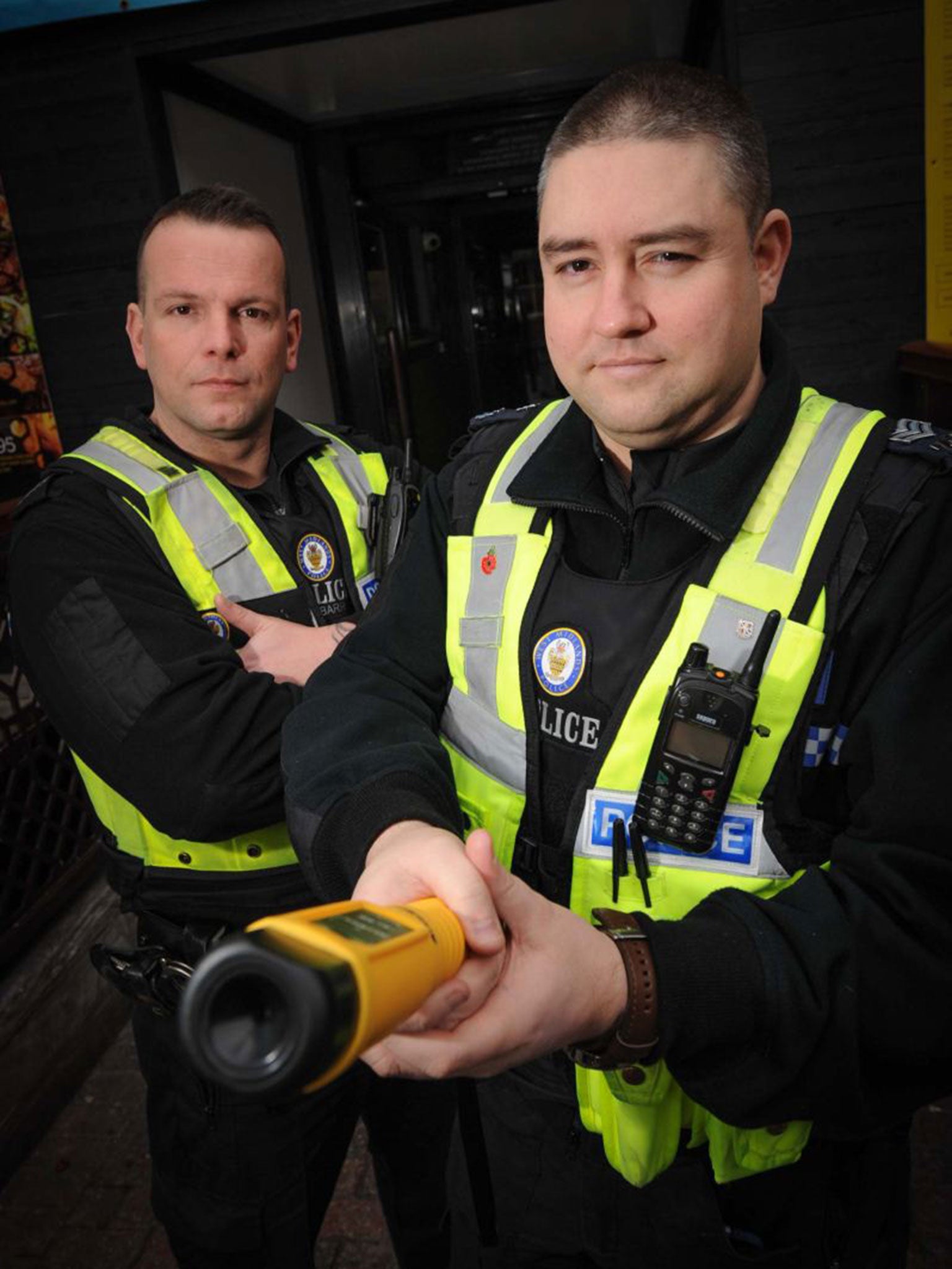 Police in Birmingham trialled a similar scheme earlier this year