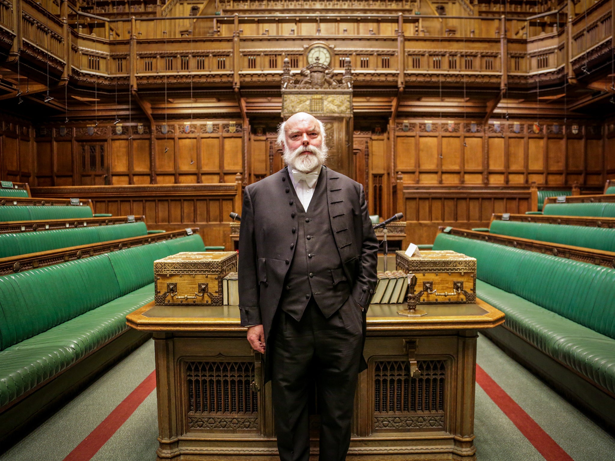 Principle Door Keeper of the House of Commons, Robin Fell