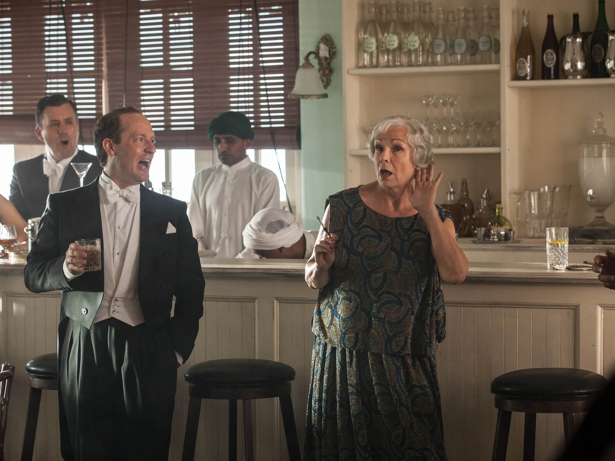 Julia Walters as Cynthia in Indian Summers