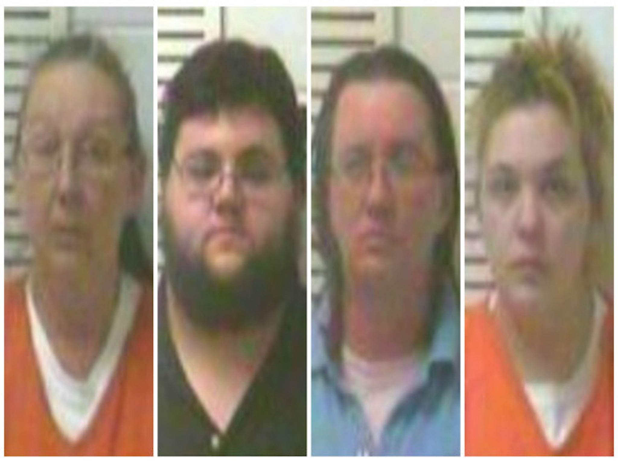 Rose Brewer, Nathan Firoved, Denise Kroutil and Elizabeth Hupp are being held by police in Missouri