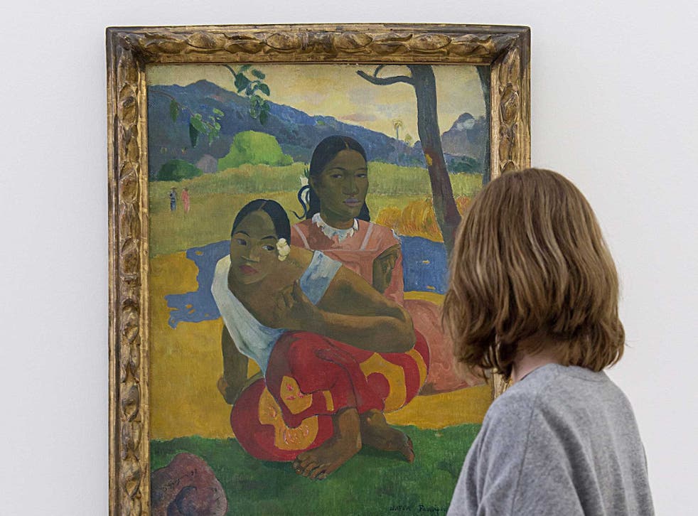 ‘Nafea faa Ipoipo’ 1892) by Gauguin was previously displayed at a Basel museum, on loan from a family trust