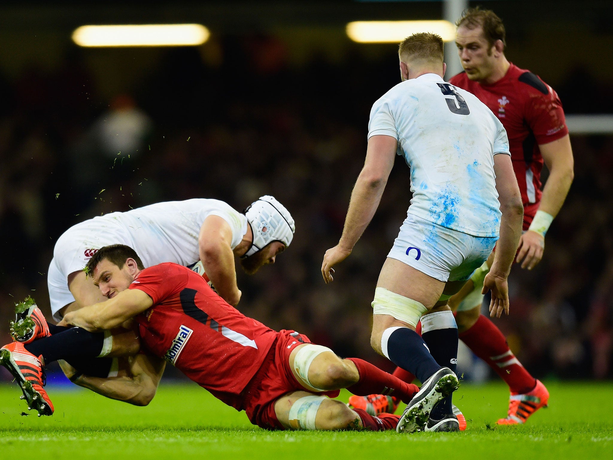 Sam Warburton enjoyed a successful first half