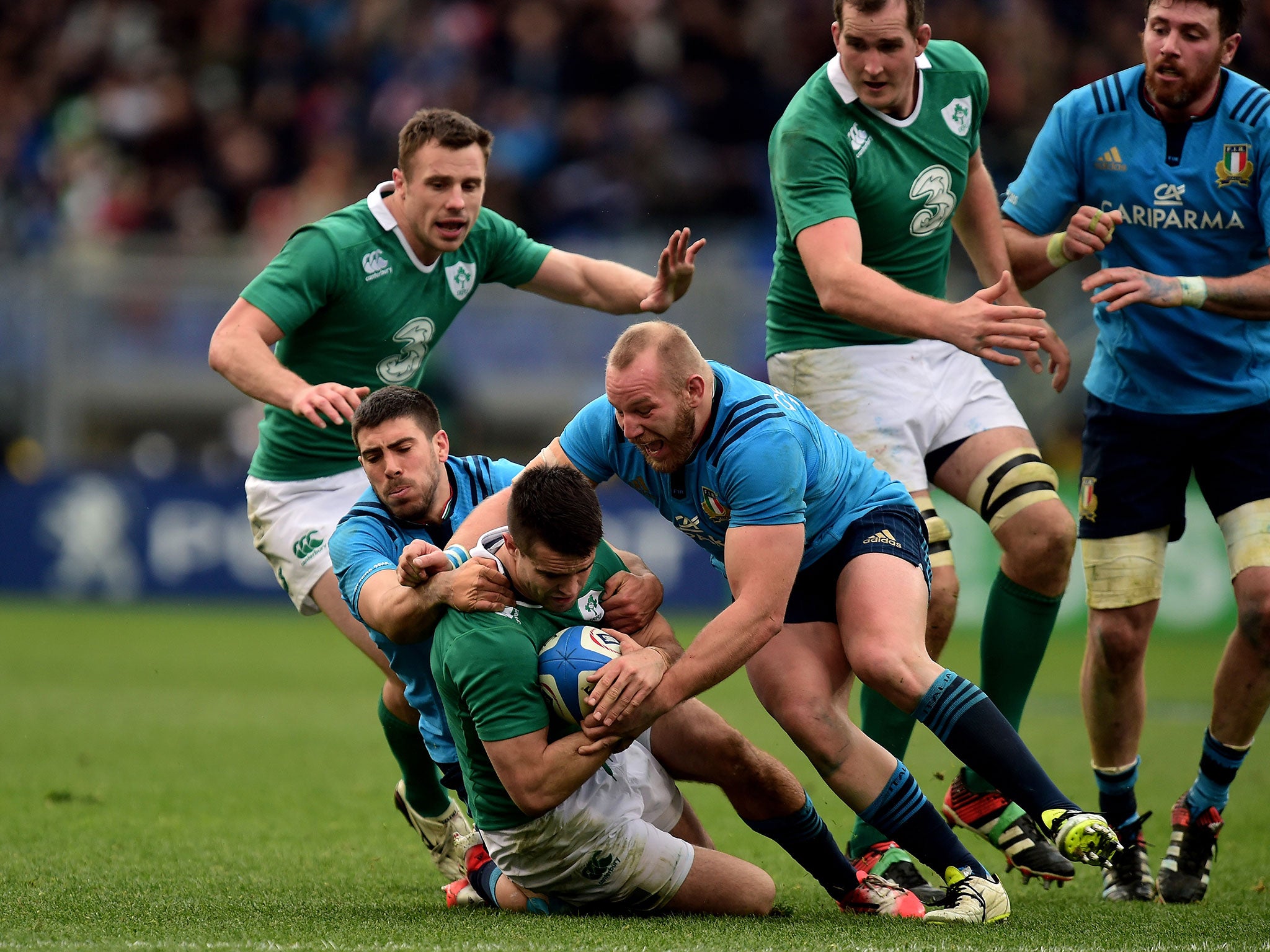 Conor Murray scored Ireland's first try