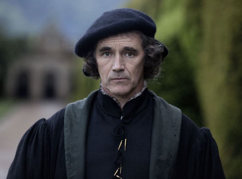 Mark Rylance plays Thomas Cromwell in the BBC's 'Wolf Hall' 