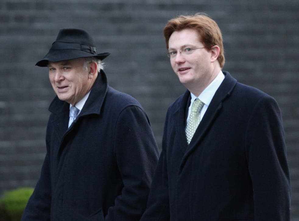 Vince Cable, left, is more popular with the Lib Dem grassroots than Danny Alexander