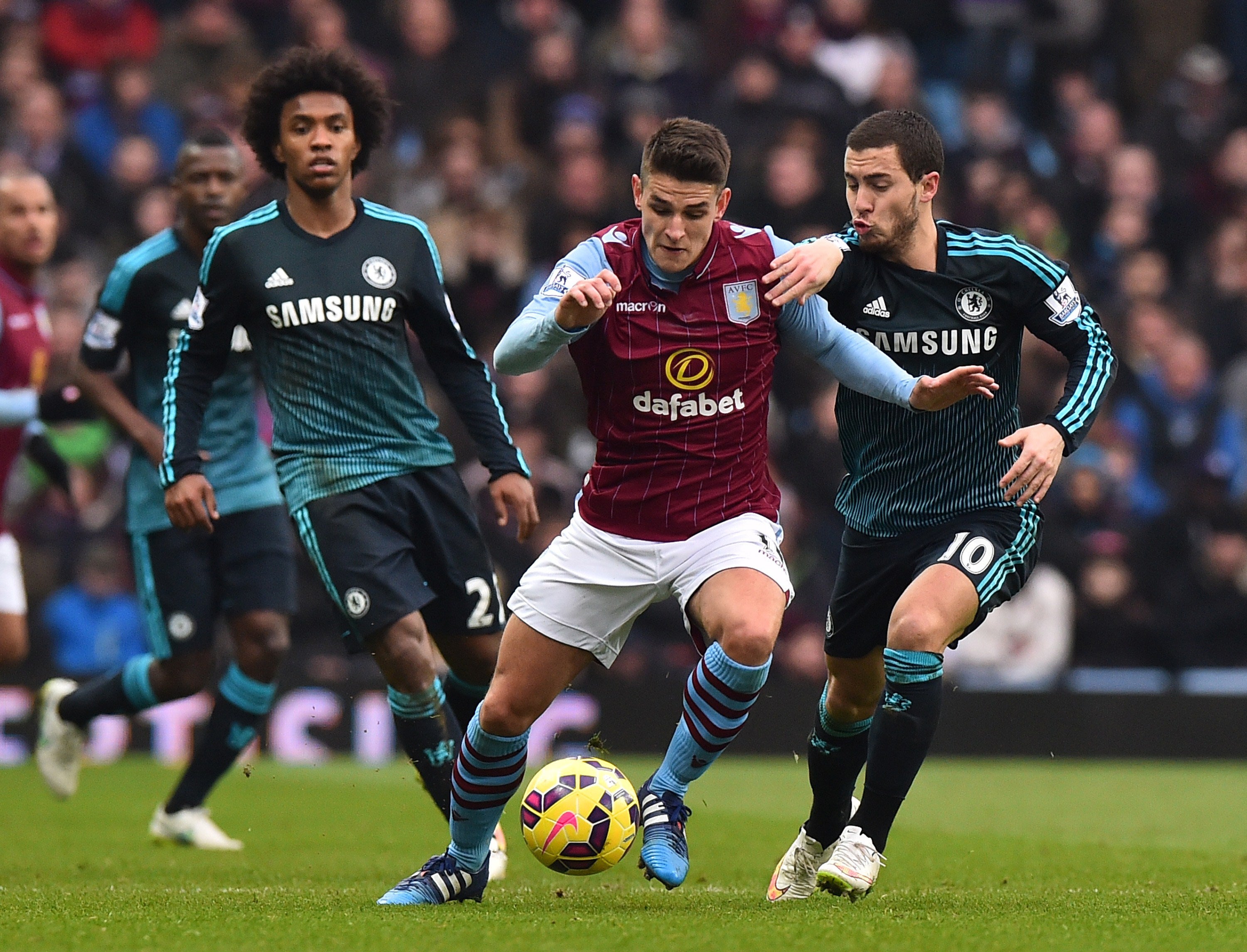 Aston Villa 1 Chelsea 2 Player Ratings Was Match Winner Branislav