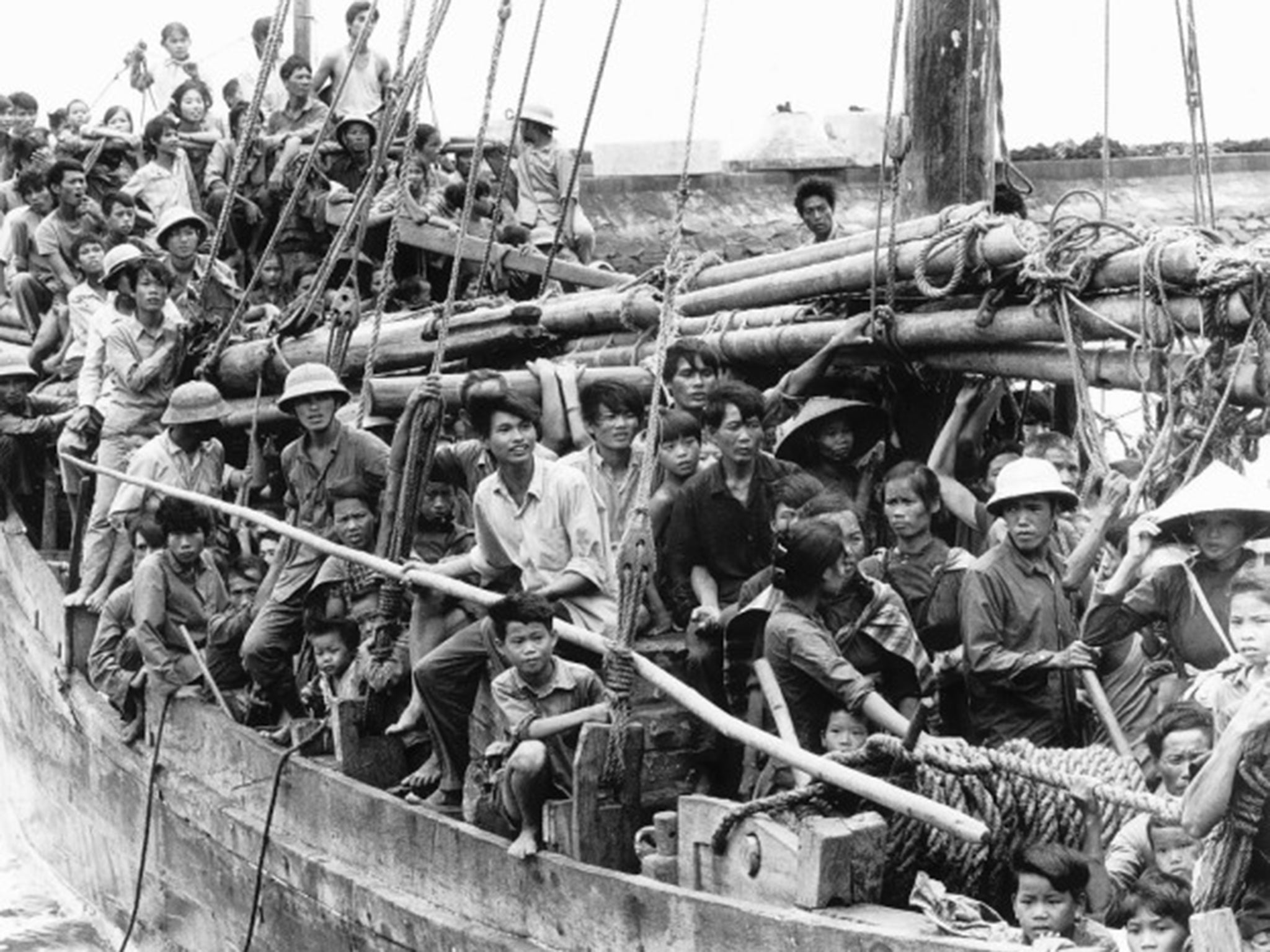 In the four years after the end of the Vietnam war, more than 300,000 boat people sought refuge in other countries