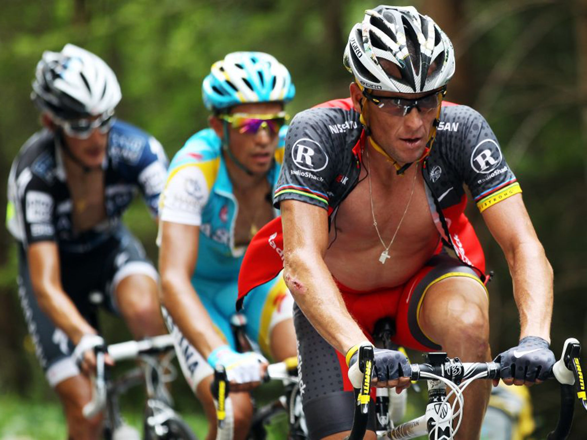 Lance Armstrong was eventually caught by the American anti-doping agency USADA