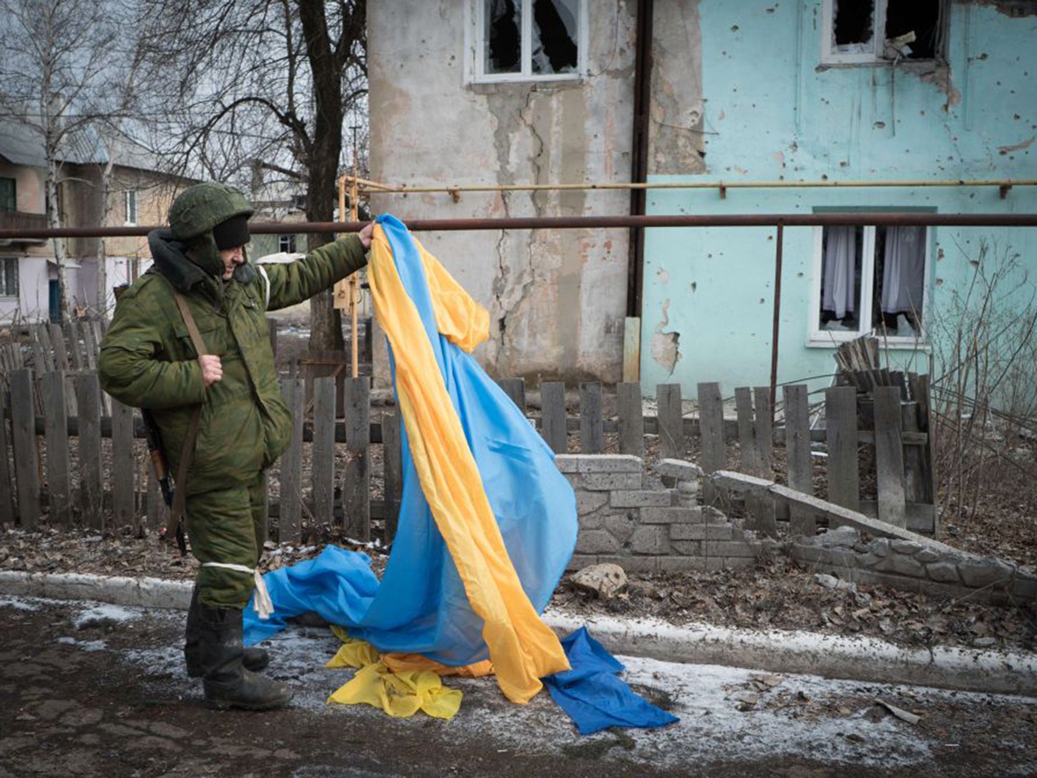 Pro-Russian separatists have been accused of massing forces for fresh offensives