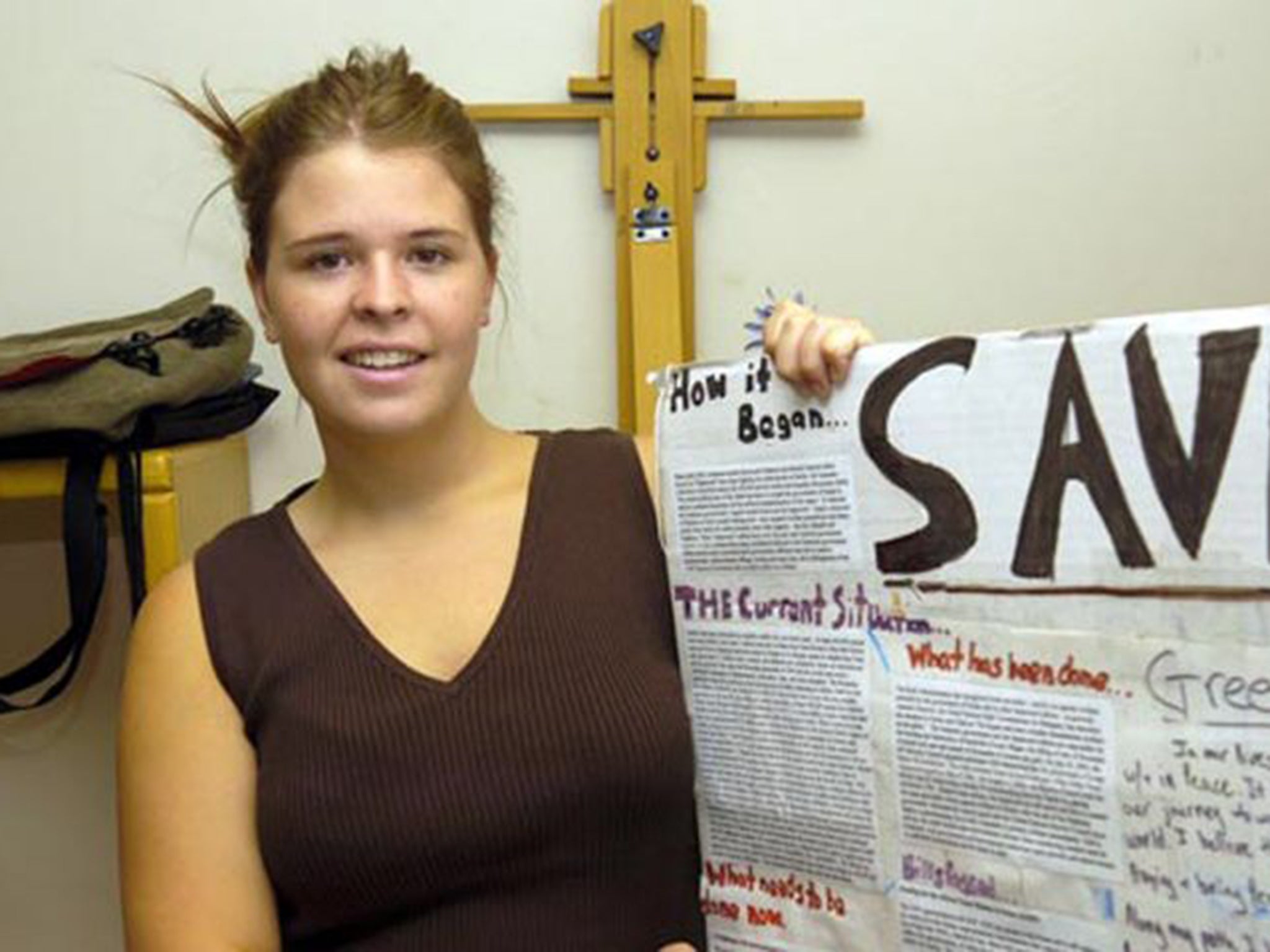 The 25-year-old humanitarian worker went missing in 2013