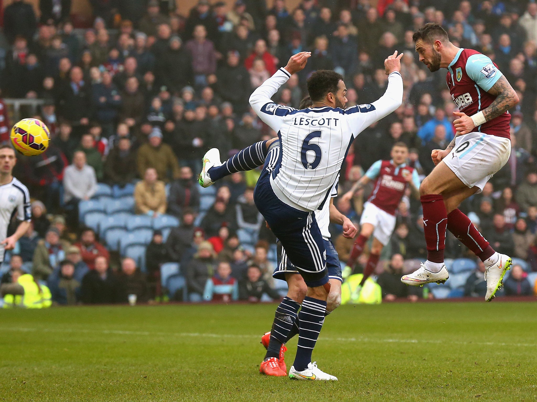 Danny Ings makes it 2-0 to Burnley