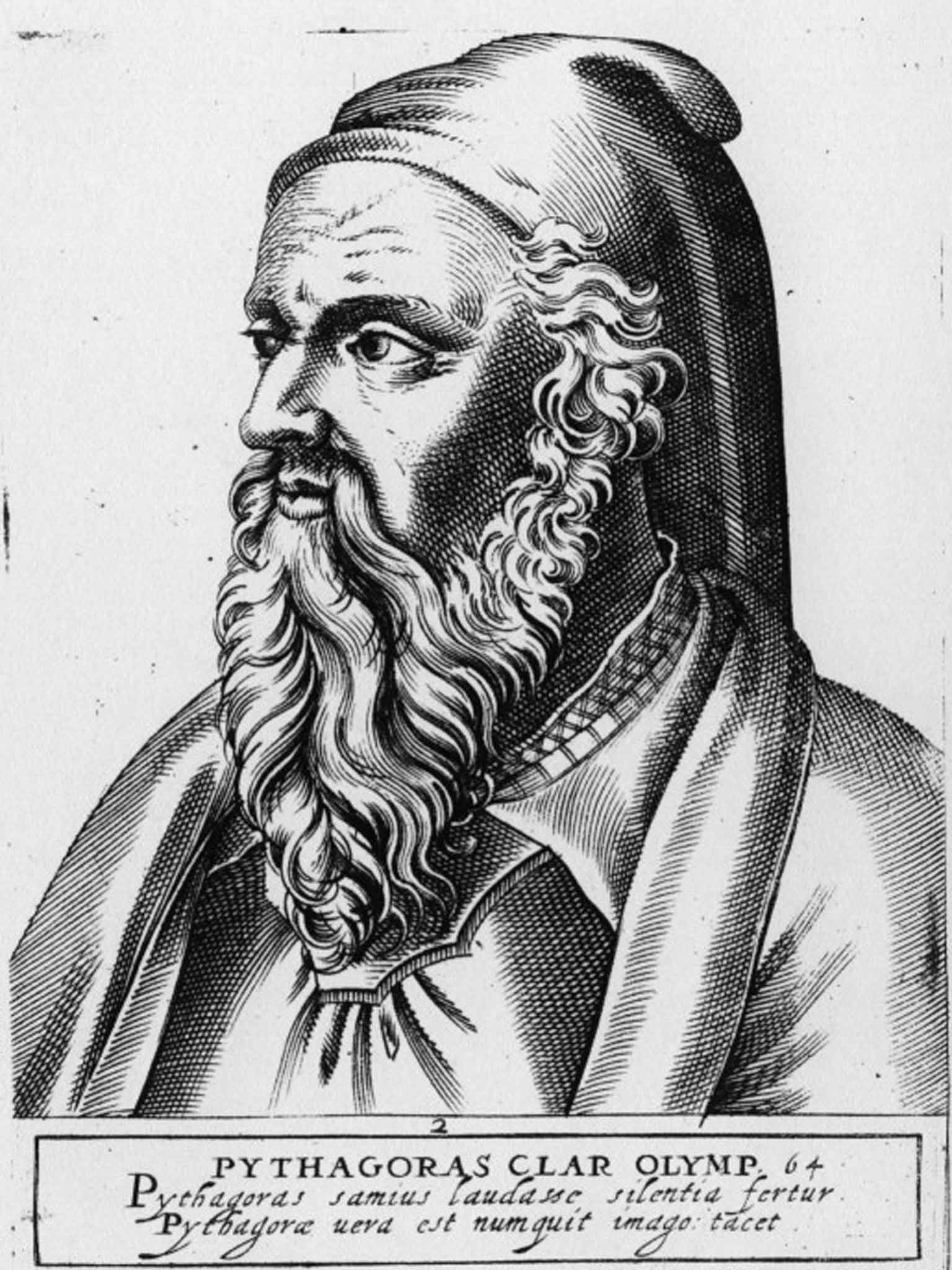 Philosopher Pythagoras swore by number four