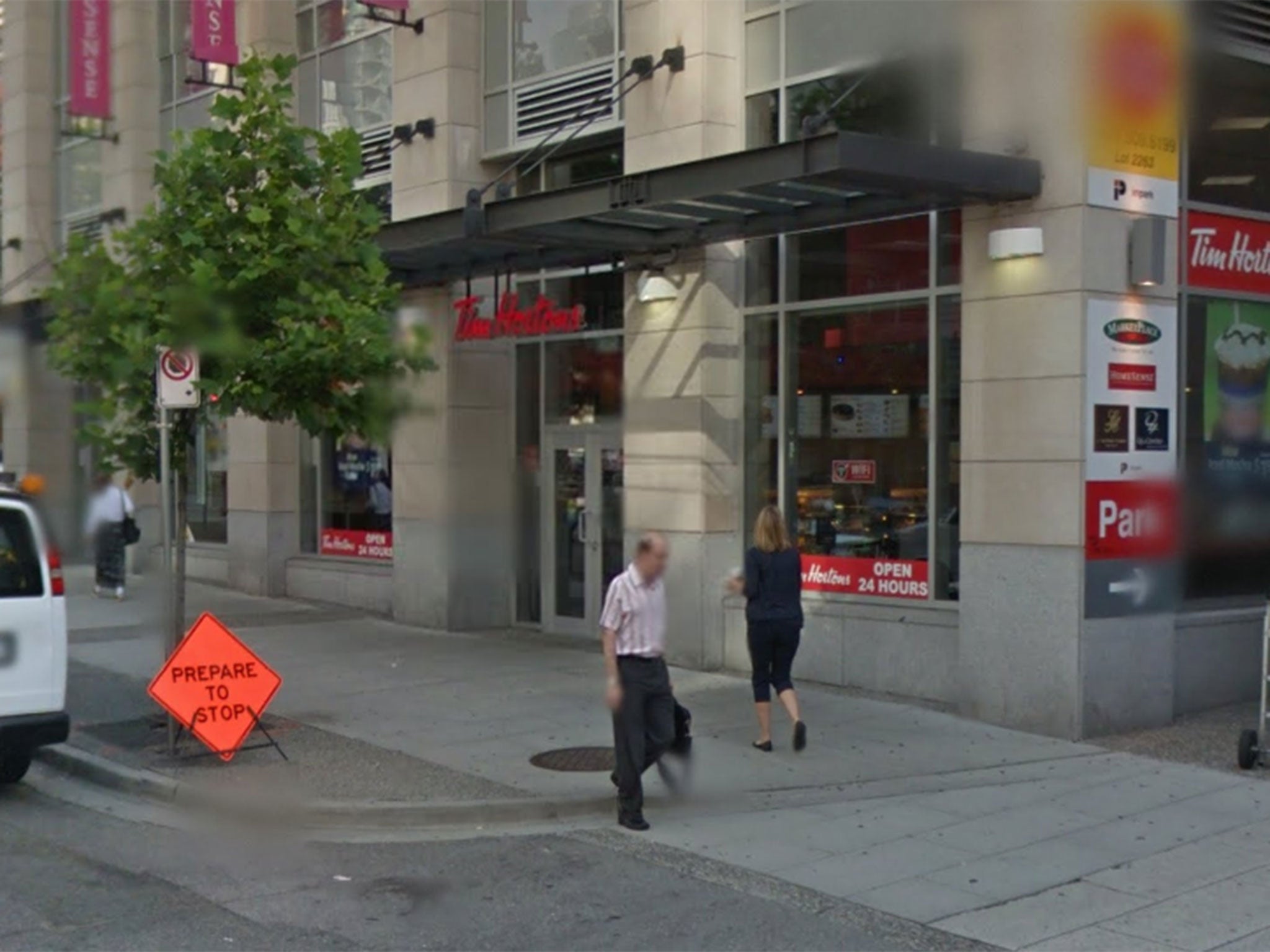 The branch of Tim Hortons in Vancouver