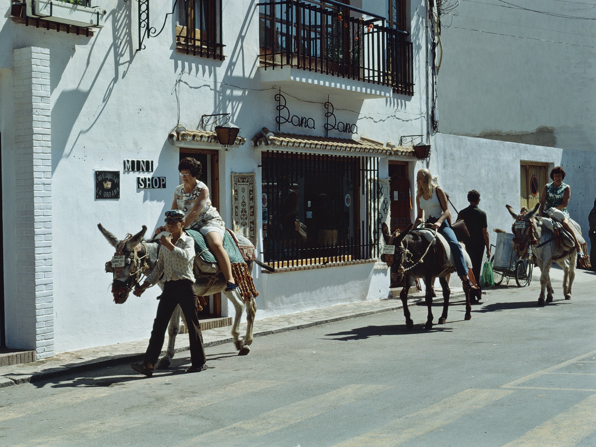 The village of Mijas is best-known for having donkeys as taxis