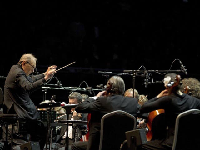 Ennio Morricone at the O2 arena with the Czech National Symphony