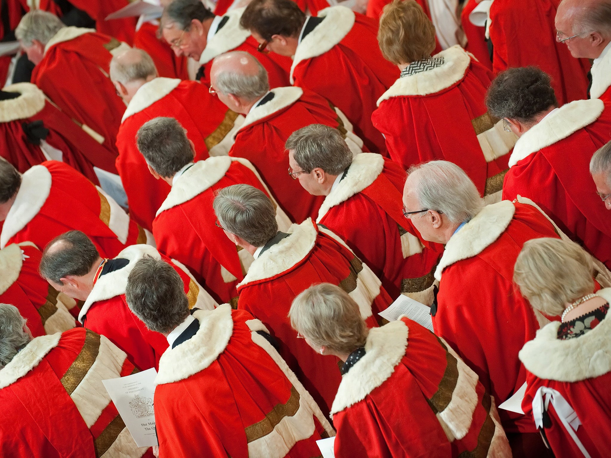 A number of the signatories are Conservative peers, enobled by David Cameron