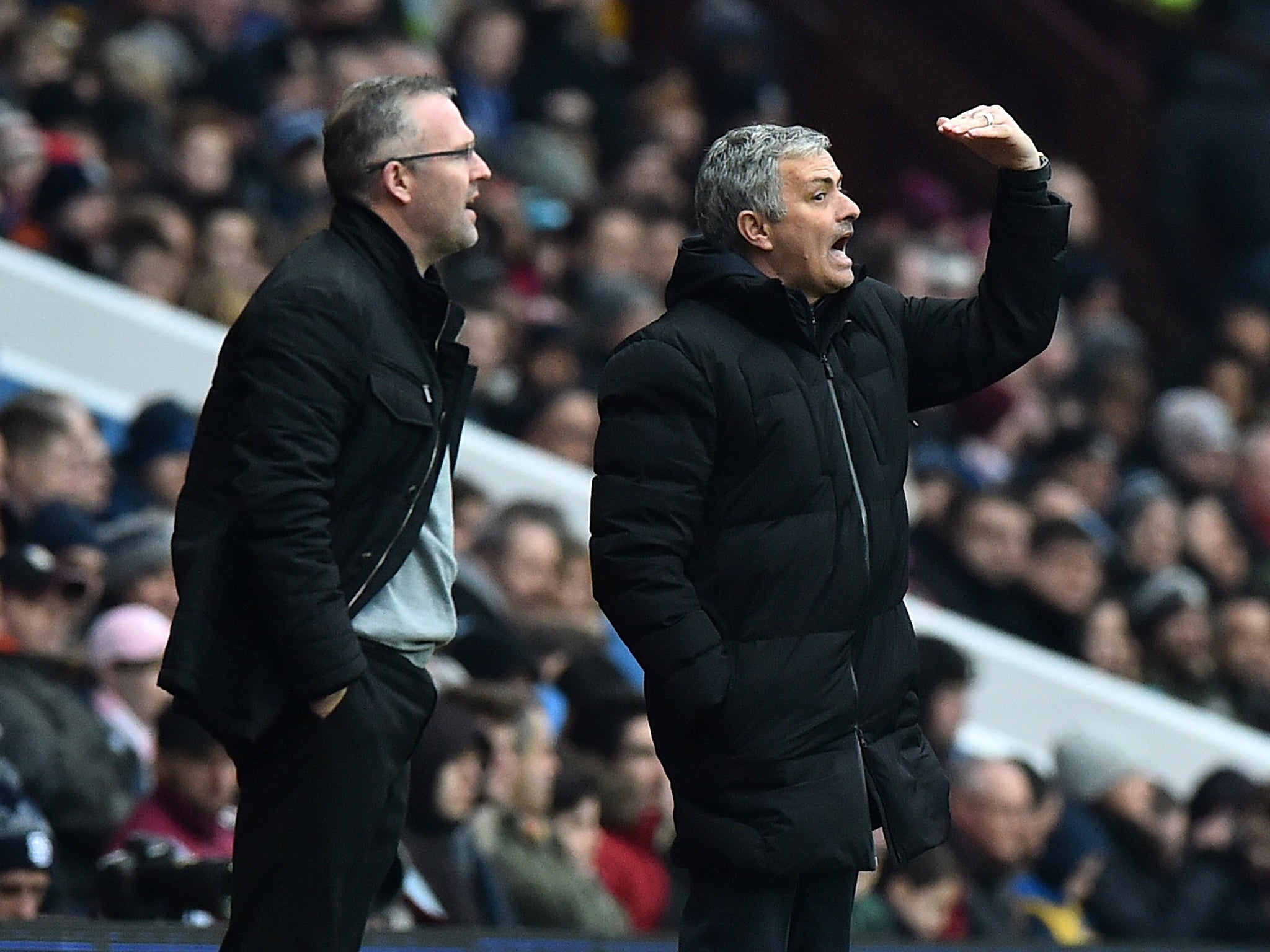 Despite the loss to Mourinho's men, Paul Lambert is taking heart from his side’s “excellent” performance (Getty)