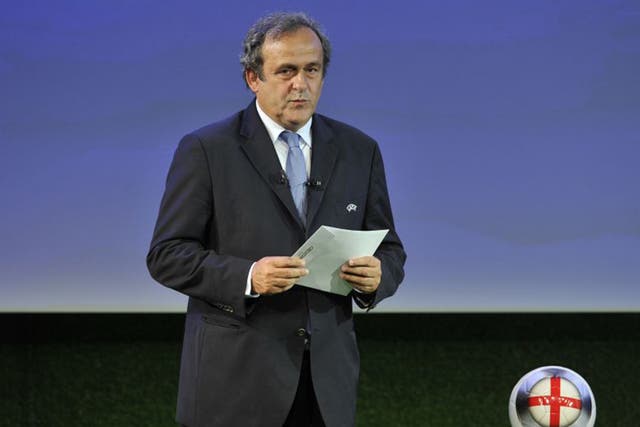 Michel Platini and Uefa were criticised for holding up reform (Getty)