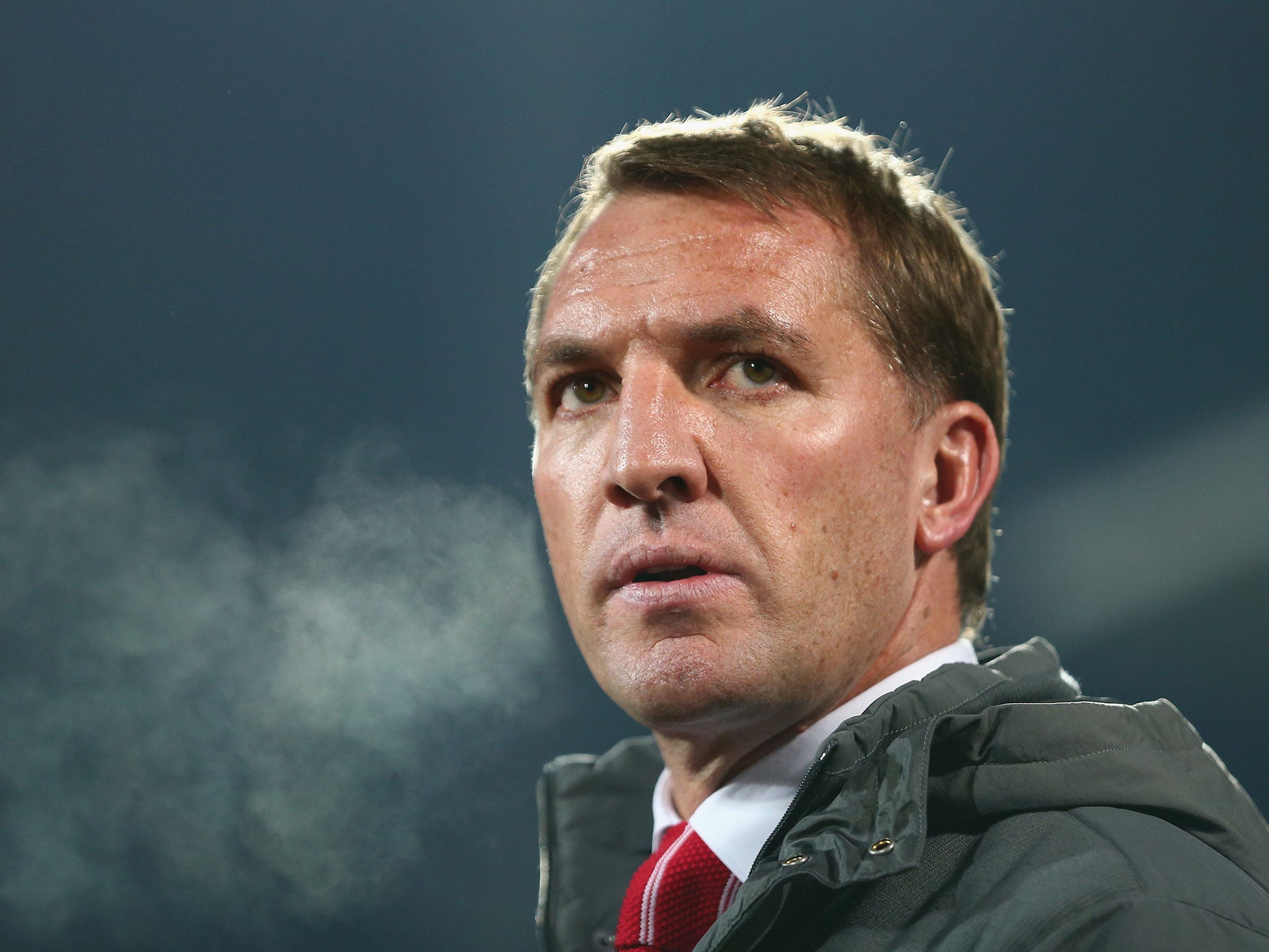 Brendan Rodgers believes that his Liverpool man is still England’s best striker (Getty)