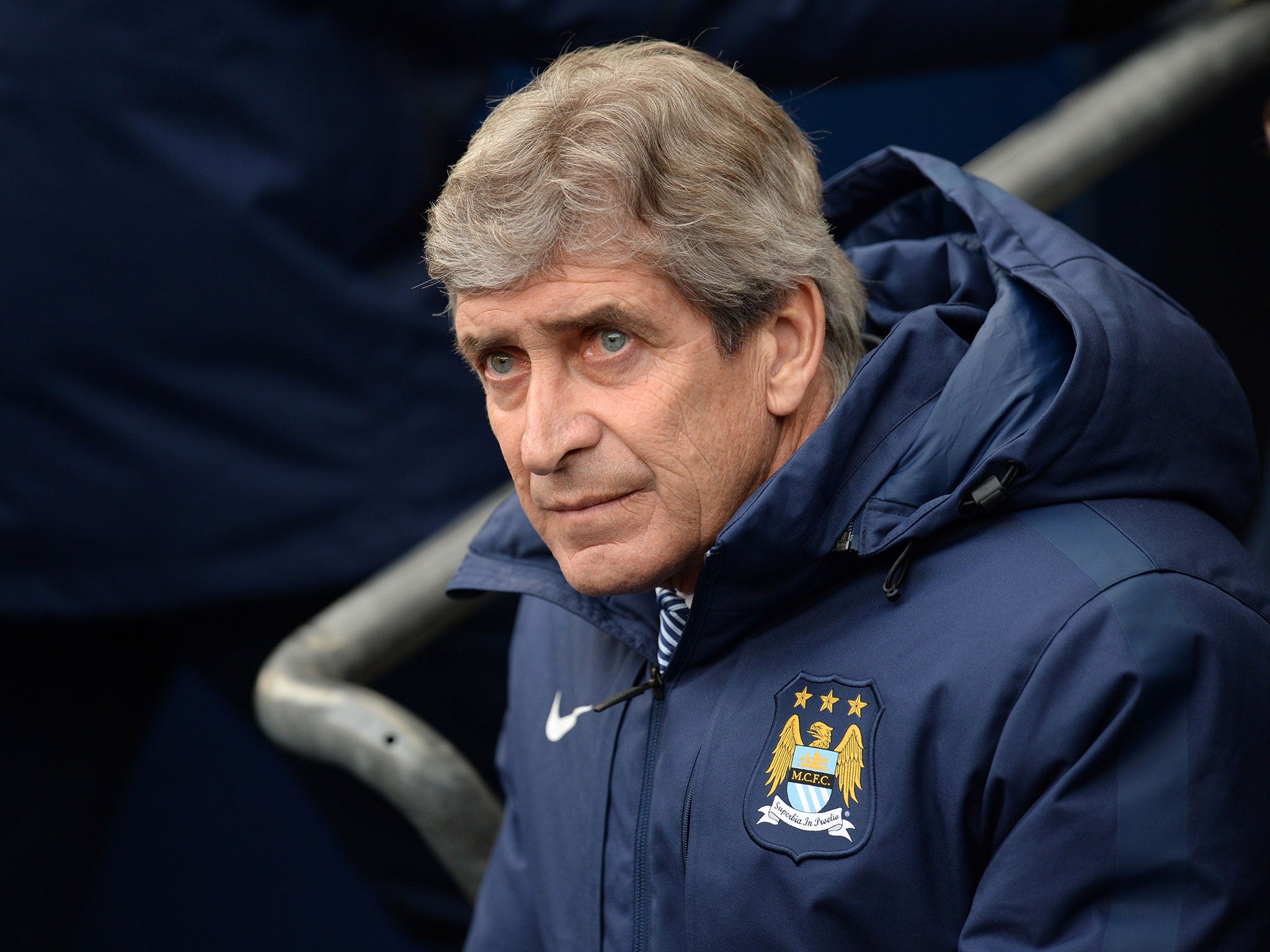 Manuel Pellegrini is under pressure to succeed at Manchester City
