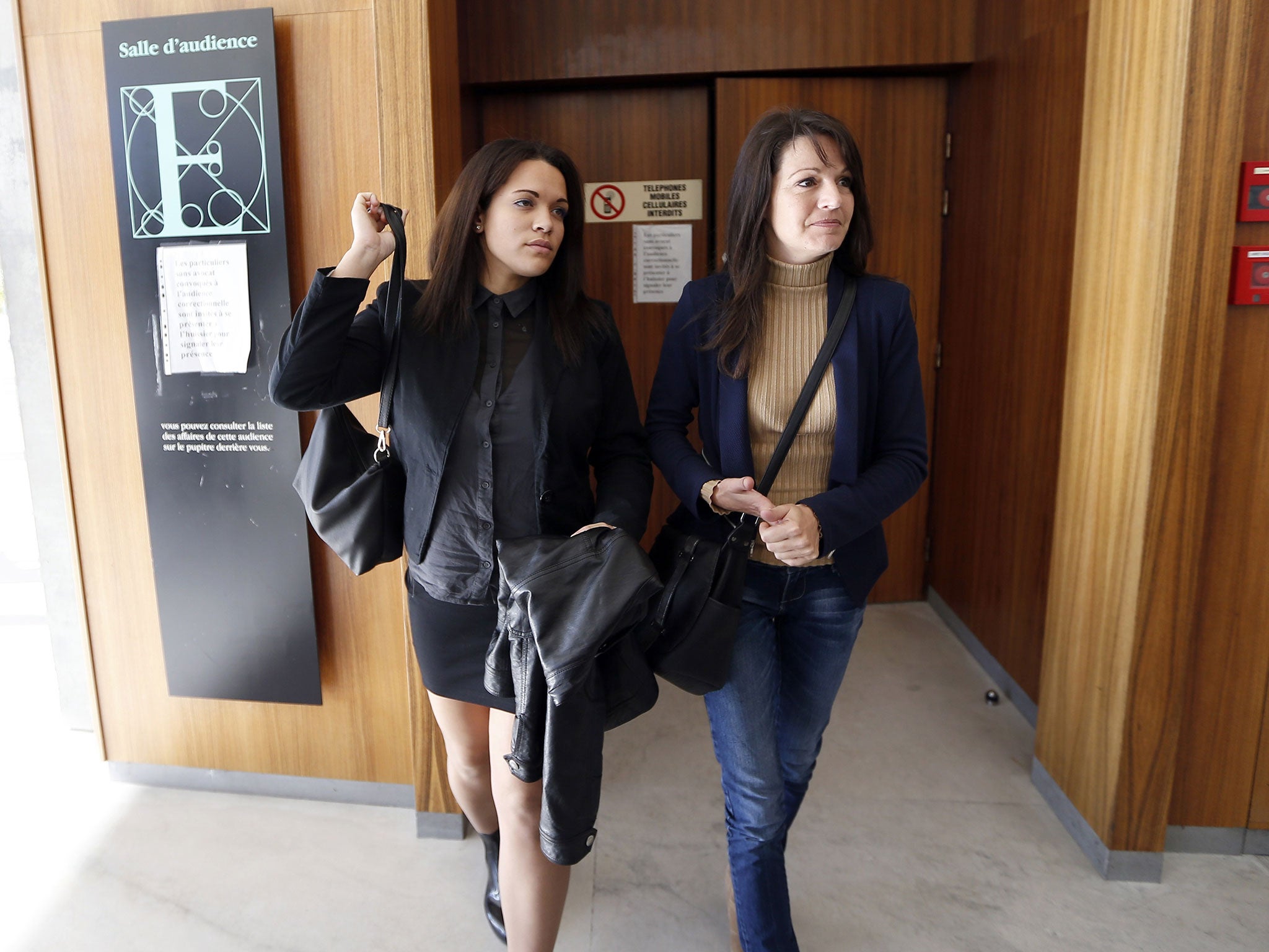 Sophie Serrano (right, in December 2014), who raised Manon Serrano (left), has now expressed relief that the error had been acknowledged