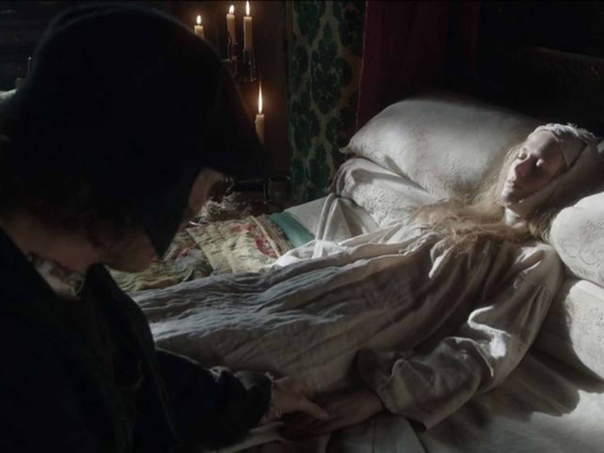 A death in the family: Cromwell mourns his wife in 'Wolf Hall'