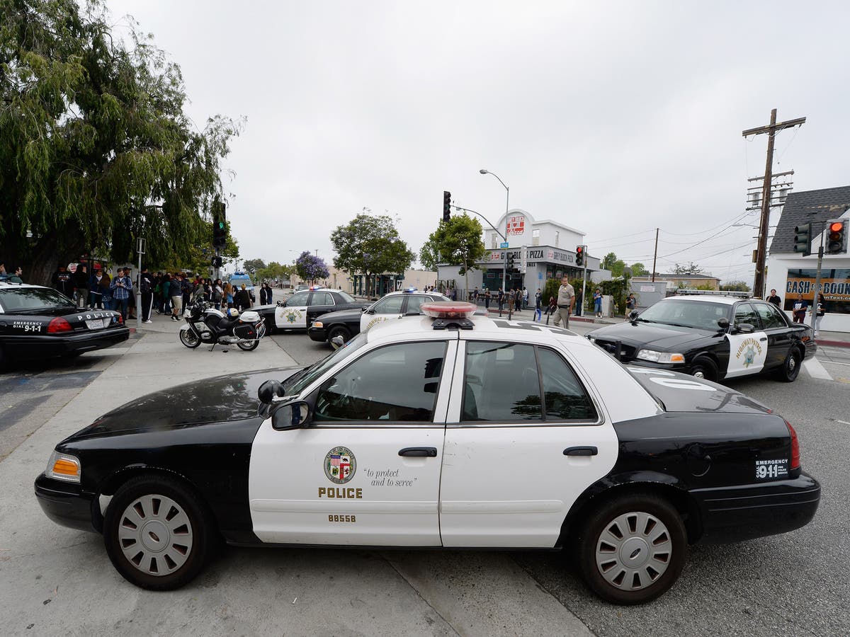 Video shows Los Angeles police shoot man after intense car chase The