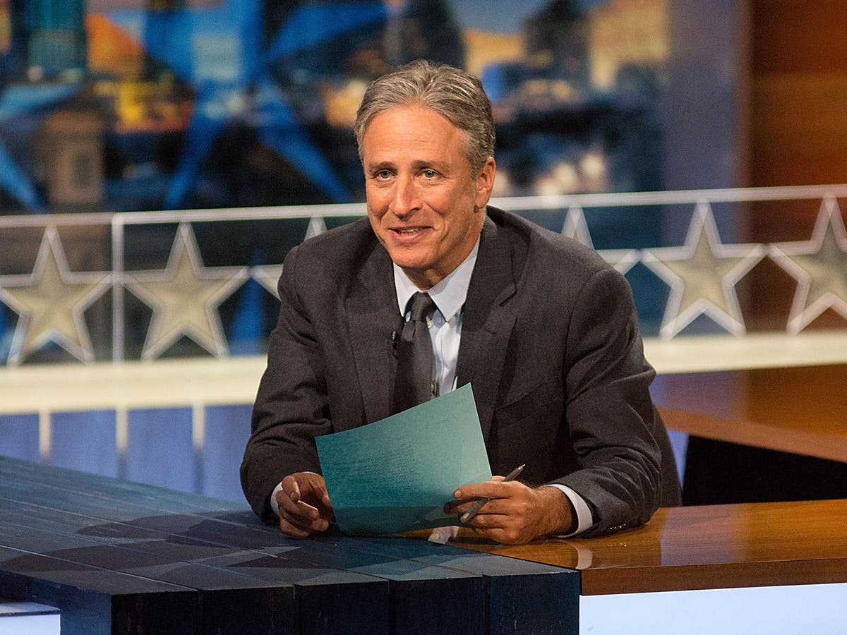 Jon Stewart praises Ukrainian president for ‘courage and tenacity’