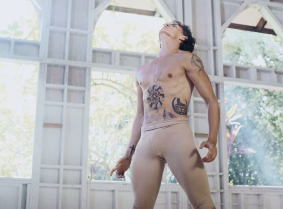 Sergei Polunin dances to Hozier's 'Take Me To Church' in David LaChapelle's video