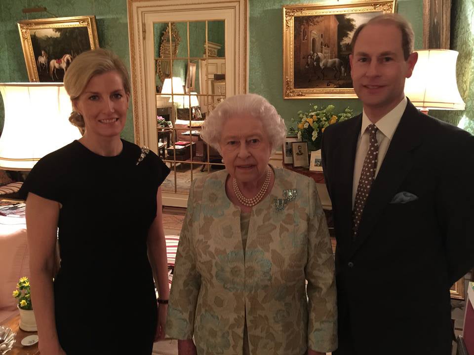 Prince Andrew posted the picture of the Countess of Wessex, the Queen, and Prince Edward on Facebook