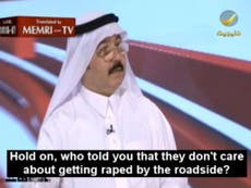 'Western women drive because they 'don’t care about being raped' 