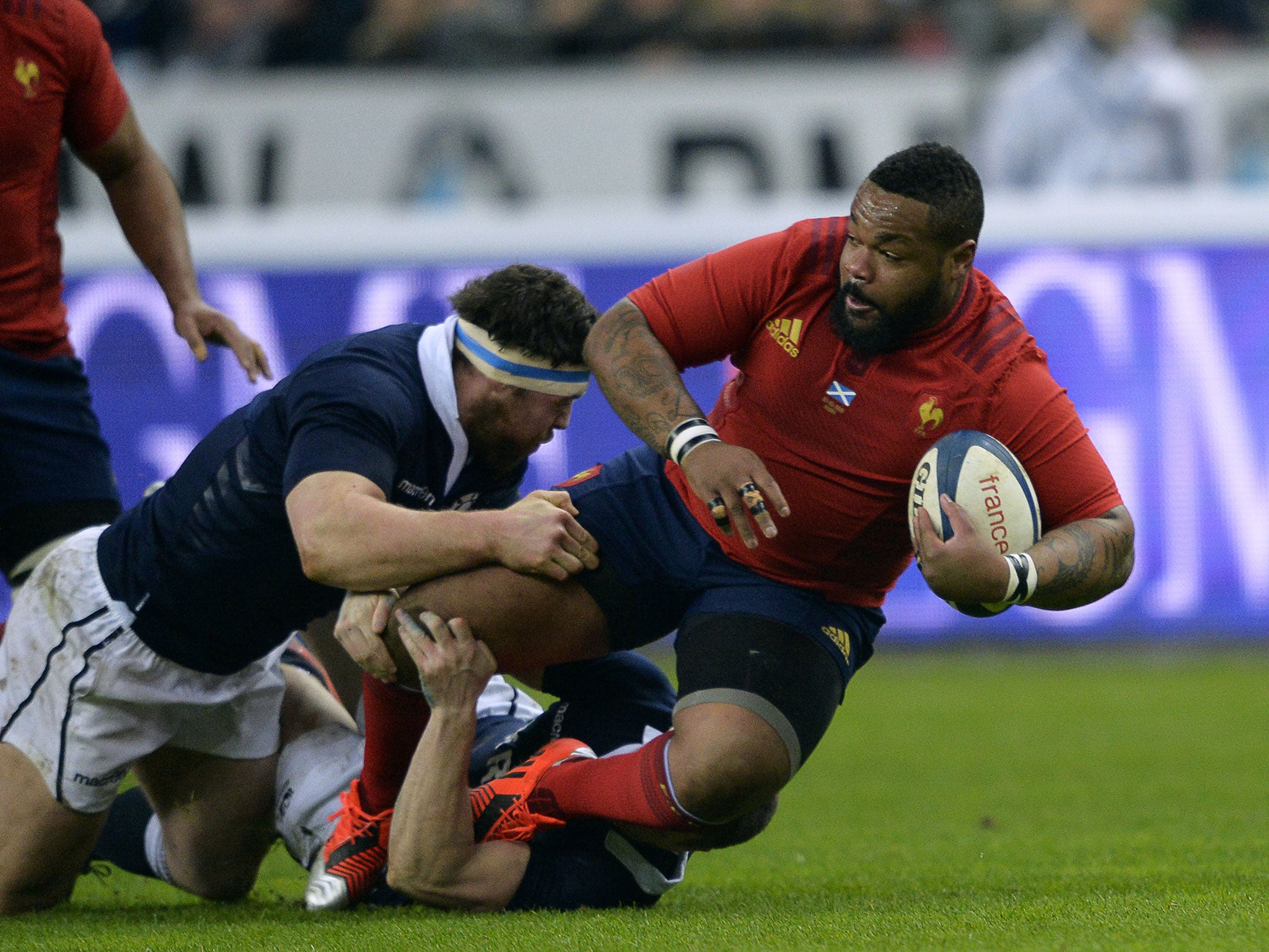 Mathieu Bastareaud typifies France's power game