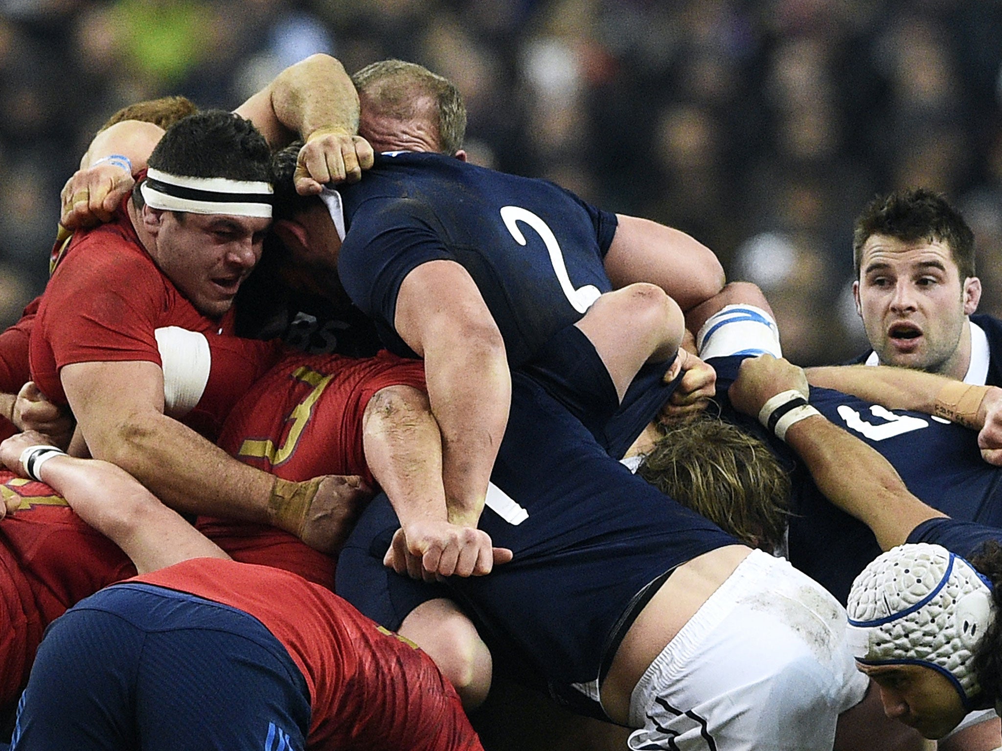 Scotland's scrum showed signs of improvement in Paris