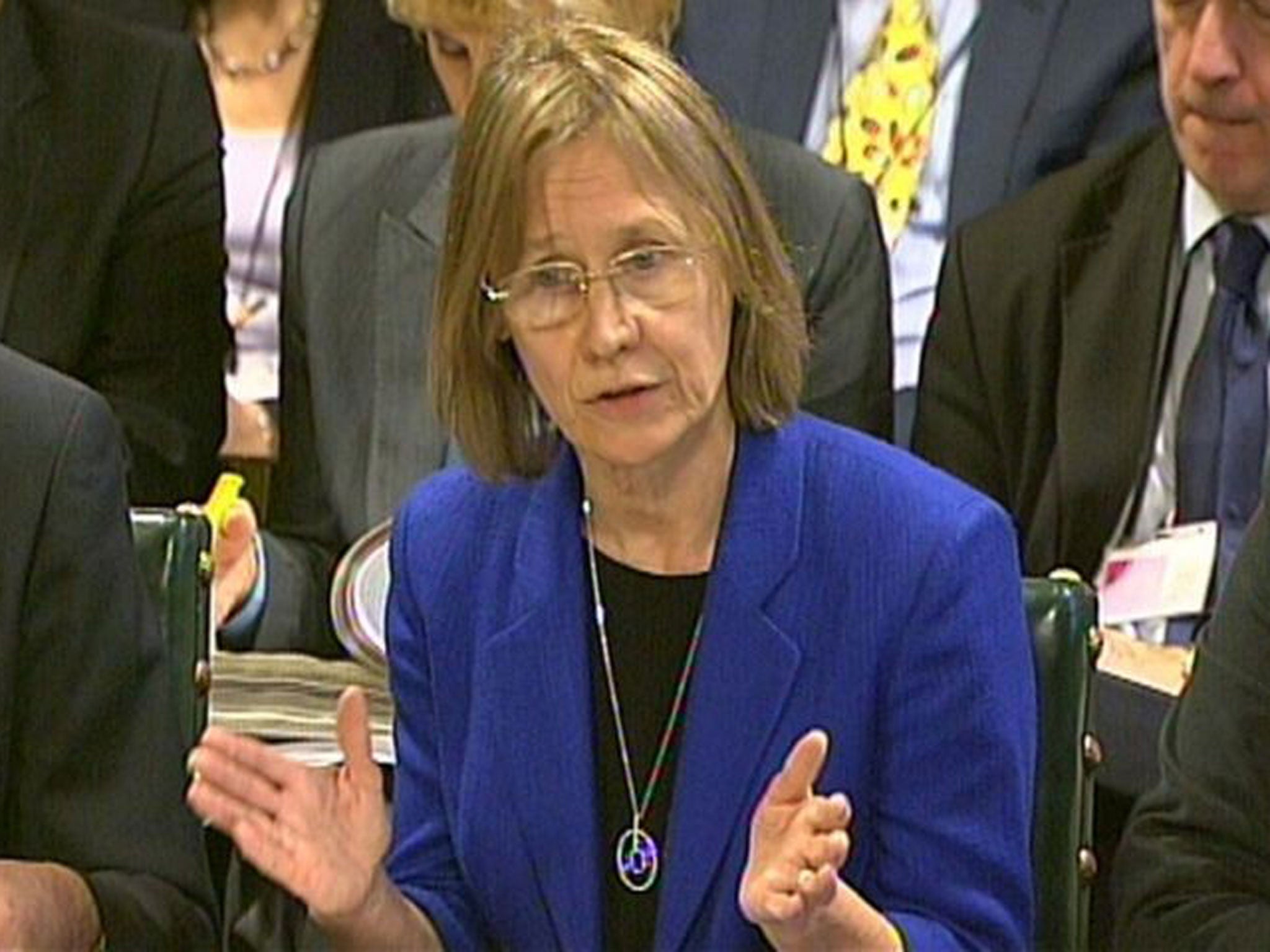 Lin Homer answers questions in front of the Public Accounts Select Committee in the House of Commons