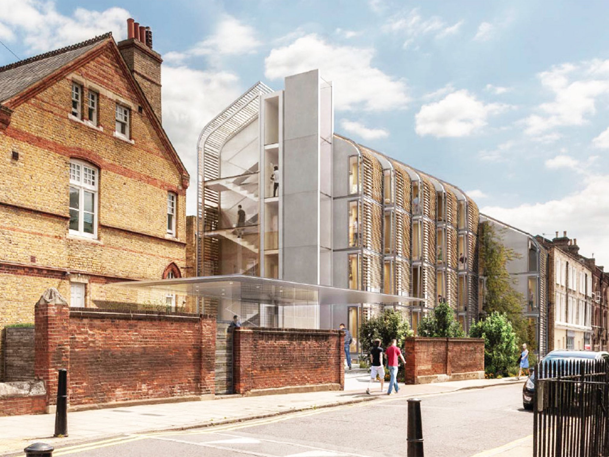 An illustration of how New Belvedere House will look when the redevelopment is finished