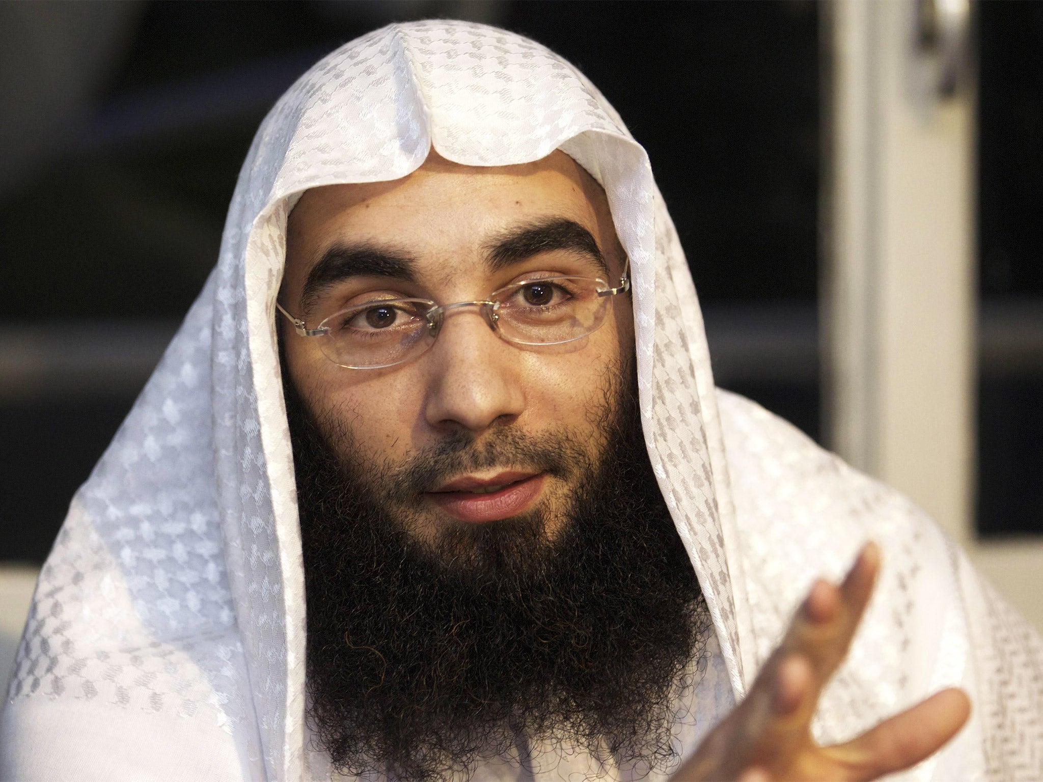 'Sharia4Belgium' leader Fouad Belkacem, in 2012