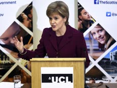 A 'modest' increase in public spending is needed, say Sturgeon