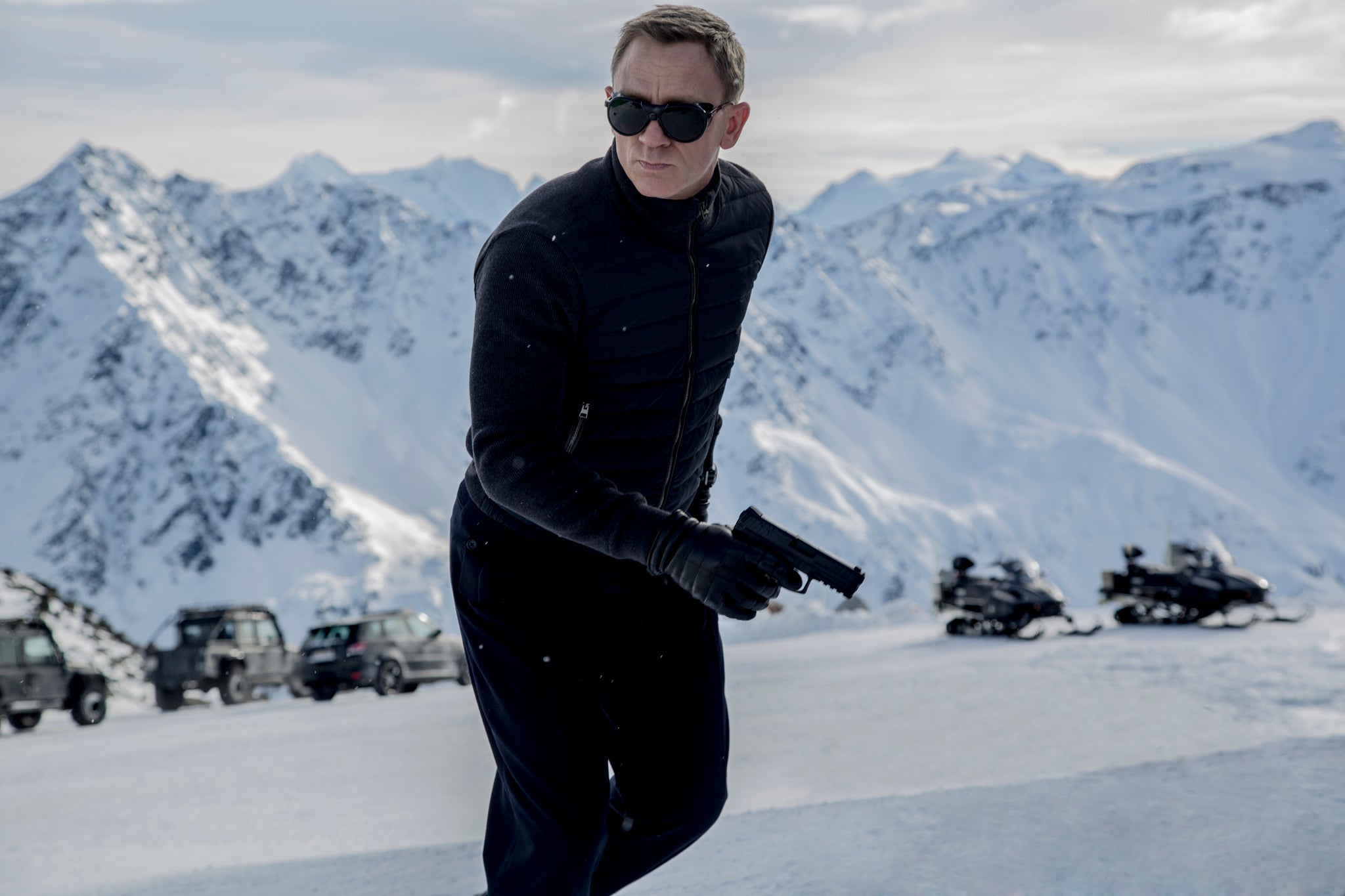 &#13;
Daniel Craig, somehow still alive in Spectre&#13;