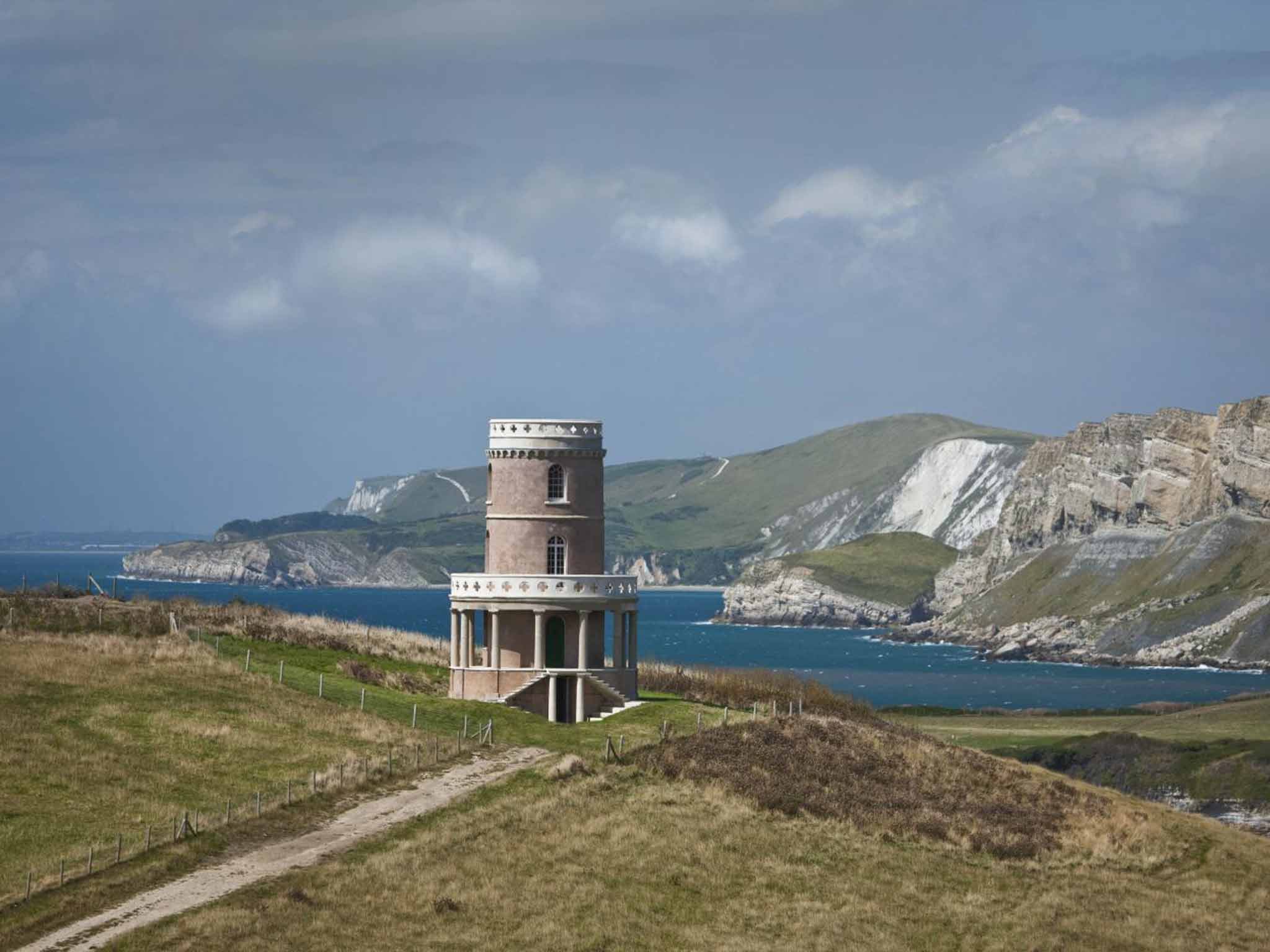 The Landmark Trust's spectacular Dorset property, Clavell Tower, has rare availability
