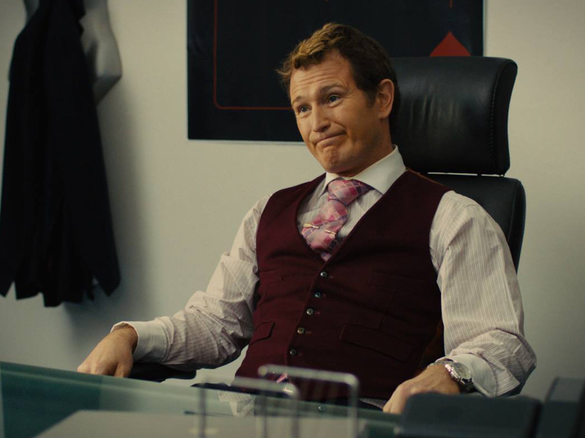 Engaging but predictable: Nick Moran in 'Down Dog'
