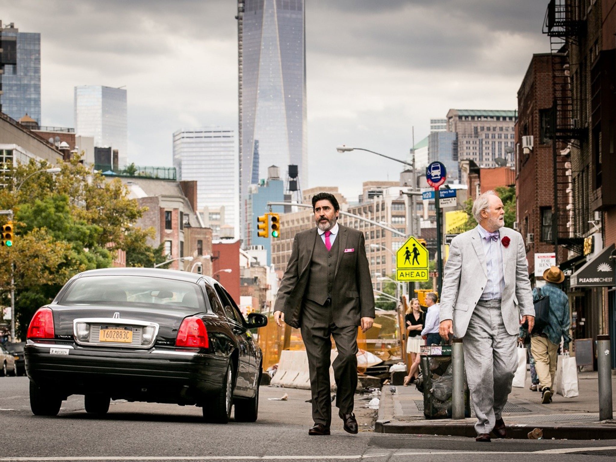 Suits you: Alfred Molina and John Lithgow in 'Love Is Strange'