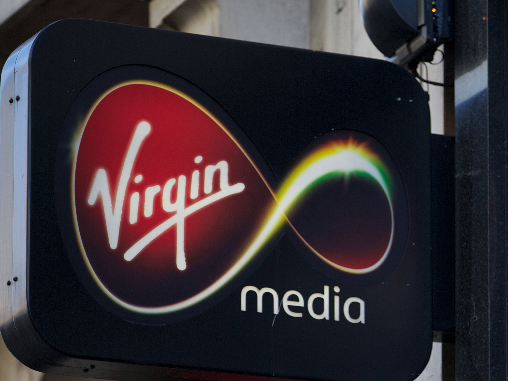 Virgin said it was able to offer broadband speeds of up to 152Mb