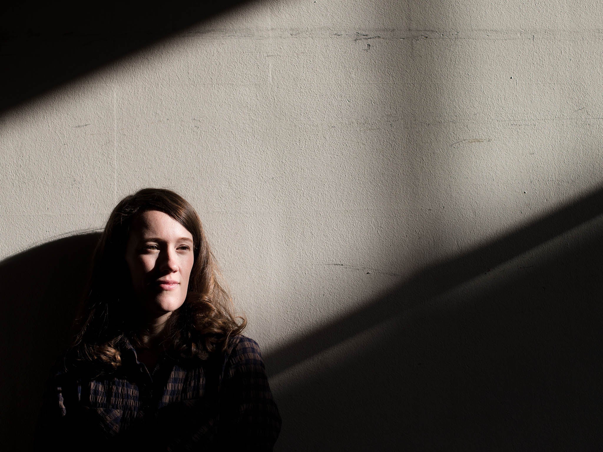 Anna Smaill, author of her debut novel, the Chimes. Photographed at RIBA, Portland Place