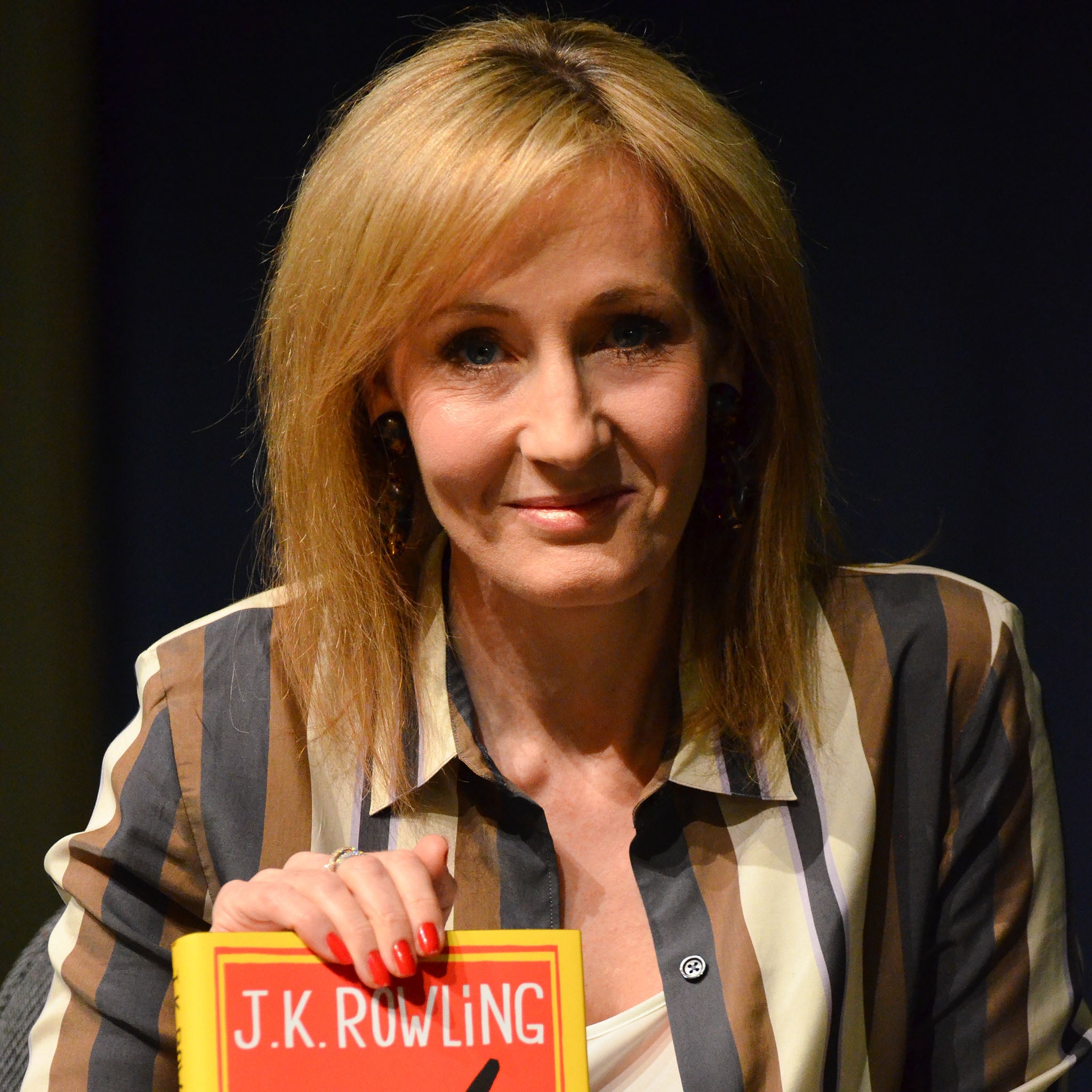 JK Rowling, who attended in 2013