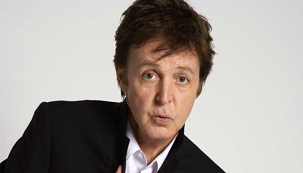 Sir Paul McCartney steps out with lookalike grandson